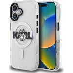 Karl Lagerfeld Case Iml Choupette Sketch Logo Magsafe For Iphone 16 Transparent - (KLHMP16SHGCHGKBT)