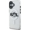 Karl Lagerfeld Case Iml Choupette Sketch Logo Magsafe For Iphone 16 Transparent - (KLHMP16SHGCHGKBT)