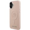 Karl Lagerfeld Case Initial & Metal Logo Magsafe For Iphone 16 Plus Pink - (KLHMP16MPGFKLRDP)
