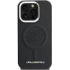 Karl Lagerfeld Case Initial & Metal Logo Magsafe For Iphone 16 Pro Black - (KLHMP16LPGFKLRDK)