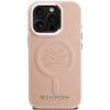 Karl Lagerfeld Case Initial & Metal Logo Magsafe For Iphone 16 Pro Max Pink - (KLHMP16XPGFKLRDP)