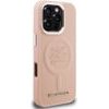 Karl Lagerfeld Case Initial & Metal Logo Magsafe For Iphone 16 Pro Max Pink - (KLHMP16XPGFKLRDP)