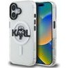 Karl Lagerfeld Iml Karl Sketch Logo Magsafe Case For Iphone 16 Clear - (KLHMP16SHGKIGKBT)