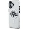 Karl Lagerfeld Iml Karl Sketch Logo Magsafe Case For Iphone 16 Clear - (KLHMP16SHGKIGKBT)