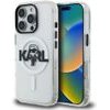 Karl Lagerfeld Iml Karl Sketch Logo Magsafe Case For Iphone 16 Pro Clear - (KLHMP16LHGKIGKBT)