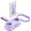 Orico AP3 65W Gan 6in1 Power Strip 2x Ac + 2x USB-A + 2x USB-C - Purple -AP3-2A2U2C-65-EU-PU-Ep - (ORICO-AP3-2A2U2C-65-EU-PU-EP-HU)
