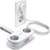 Orico App 15.5W 5in1 Power Strip 2x Ac + 2x USB-A + 1x USB-C - White -AP3-2A2U1C-PRO-EU-Wh - (ORICO-AP3-2A2U1C-PRO-EU-WH-HU)
