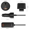Orico Chargeclip 108W Car Charger 2x USB-A + 4x USB-C With Clip - Black -CC-90-2A4C - (ORICO-CC-90-2A4C-BK-EP-HU)