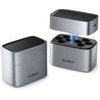 Orico EV8 Aa Lithium Battery Charger With Storage Function - Silver -EV8-Ep - (ORICO-EV8-EP-HU)