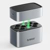 Orico EV8 Aa Lithium Battery Charger With Storage Function - Silver -EV8-Ep - (ORICO-EV8-EP-HU)