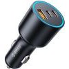 Orico Hyperdrive 165W USB-A + 2x USB-C Car Charger - Black -HD-165-1A2C - (ORICO-HD-165-1A2C-BK-EP-HU)