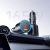 Orico Hyperdrive 165W USB-A + 2x USB-C Car Charger - Black -HD-165-1A2C - (ORICO-HD-165-1A2C-BK-EP-HU)