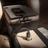 Orico Miniring Pro 45W USB-A + USB-C Car Charger - Silver -MR-45-1A1C - (ORICO-MR-45-1A1C-SV-EP-HU)