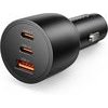 Orico Powerlink 165W USB-A + 2x USB-C Car Charger - Black -PL-165-1A2C - (ORICO-PL-165-1A2C-BK-EP-HU)