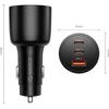Orico Powerlink 165W USB-A + 2x USB-C Car Charger - Black -PL-165-1A2C - (ORICO-PL-165-1A2C-BK-EP-HU)