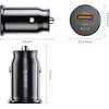 Orico Powermini 30W USB-C + USB-A Car Charger - Black -PM-30-1A1C - (ORICO-PM-30-1A1C-BK-EP-HU)