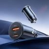Orico Powermini 30W USB-C + USB-A Car Charger - Black -PM-30-1A1C - (ORICO-PM-30-1A1C-BK-EP-HU)