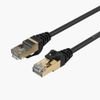 Orico PUG-C7 CAT7 10GBps RJ45 Ethernet Network Cable Internet Lan Round 20m - Black -PUG-C7-200-BK-Ep - (ORICO-PUG-C7-200-BK-EP-HU)