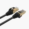 Orico PUG-C7 CAT7 10GBps RJ45 Ethernet Network Cable Internet Lan Round 2m - Black -PUG-C7-20-BK-Ep - (ORICO-PUG-C7-20-BK-EP-HU)