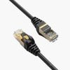 Orico PUG-C7 CAT7 10GBps RJ45 Ethernet Network Cable Internet Lan Round 3m - Black -PUG-C7-30-BK-Ep - (ORICO-PUG-C7-30-BK-EP-HU)