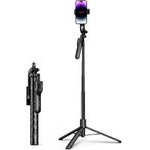 Orico Selfie Stick SPM175 Tripod 1/4 For Phone Camera With 360 Degree Rotation Bluetooth 5.2 - Black -SPM175-BK-Bp - (ORICO-SPM175-BK-BP-HU)