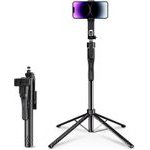 Orico Selfie Stick SPN185 1/4 Tripod For Phone Camera With 360 Degree Rotation Bluetooth 5.2 - Black -SPN185-BK-Bp - (ORICO-SPN185-BK-BP-HU)