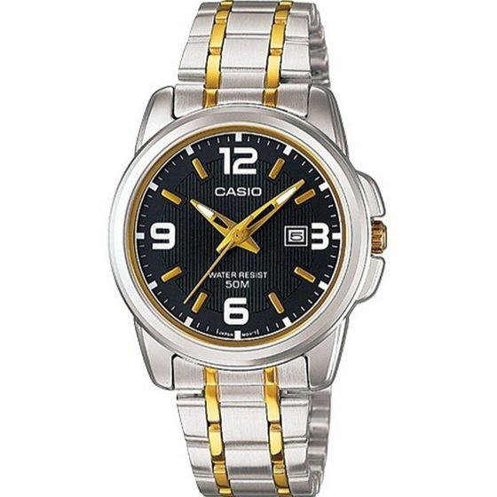 Casio WOMEN'S Watch (zd574d) + Box - (LTP-1314SG-1A)