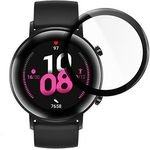 3D Tempered Pet Glass Huawei GT3, 42mm /black/ OEM