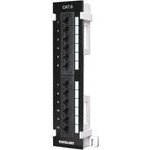 Intellinet I-Pp 12-RU-C6 - Patch Panel 12 ������� Cat.6 Utp Wall Mount