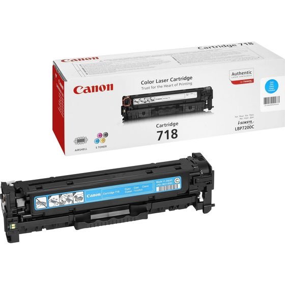 Canon Toner 718CP / Cyan - (2661B014)