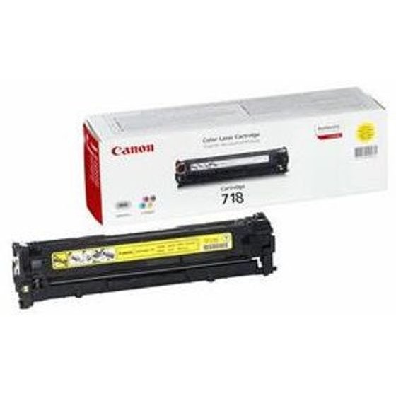 Canon Toner 718YP / Yellow - (2659B014)