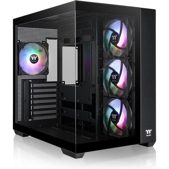 Thermaltake Pc Case View 380 Tg Argb / Black - (CA-1Z2-00M1WN-00)
