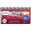 Philips - ��������� ��������� Aaa Power 16+16 (32 ���.) - (LR03P32FV/GRS)