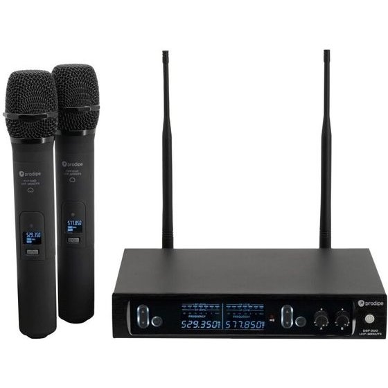PRODIPE M850 Dsp Duo Uhf F5 - Uhf System With 2 Handheld Microphones - (M850DUO)