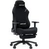 Anda Seat Gaming Chair Luna Pro Black Fabric w/Footrest - (AD18T-44-B-F)