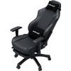 Anda Seat Gaming Chair Luna Pro Black w/Footrest - (AD18T-44-B-PV)