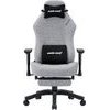Anda Seat Gaming Chair Luna Pro Grey Fabric w/Footrest - (AD18T-44-G-F)
