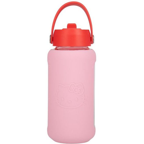 Paladone: Hello Kitty - Glass Water Bottle With Sleeve (PP16081HK)