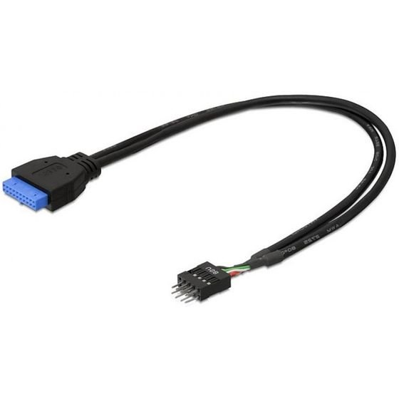 DeLock Icoc USBH-308P - ��������� ������� USB3.2 19 ������ ������/USB2.0 8 ������ �������� 30��