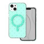 TFO Bubble Dots Mag Case For Iphone 13 / 14 6,1'' green