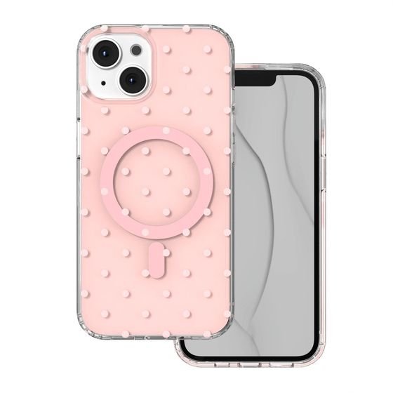 TFO Bubble Dots Mag Case For Iphone 13 / 14 6,1'' pink