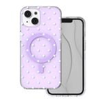 TFO Bubble Dots Mag Case For Iphone 13 / 14 6,1'' purple