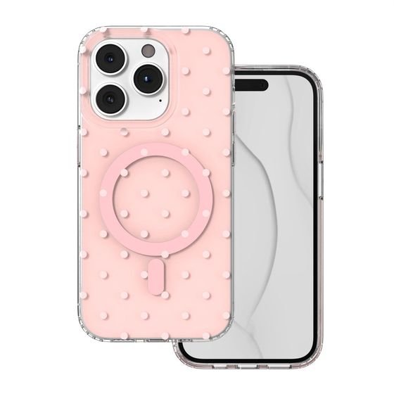TFO Bubble Dots Mag Case For Iphone 14 Pro 6,1'' pink