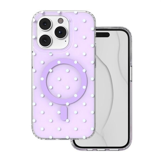 TFO Bubble Dots Mag Case For Iphone 14 Pro 6,1'' purple