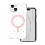 TFO Bubble Dots Mag Case For Iphone 15 6,1'' white