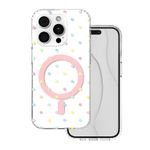 TFO Bubble Dots Mag Case For Iphone 15 Pro 6,1'' white