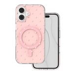 TFO Bubble Dots Mag Case For Iphone 16 6,1'' pink