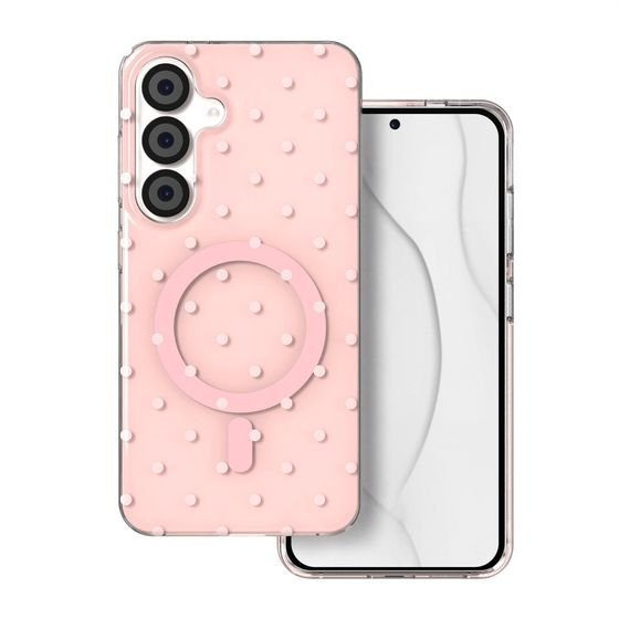 TFO Bubble Dots Mag Case For Samsung S24 / S25 pink