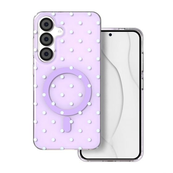 TFO Bubble Dots Mag Case For Samsung S24 / S25 purple