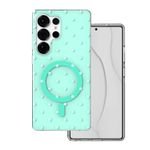 TFO Bubble Dots Mag Case For Samsung S25 Ultra green
